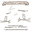 Cartoon: Frühling. (small) by puvo tagged frühling,vogel,wetter,schmarotzer,zugvogel,gesang
