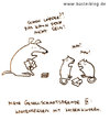 Cartoon: Mieser Gesellschaftsabend. (small) by puvo tagged cat,dog,hund,katze,abend,karten,cards,play,spielen