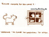 Cartoon: Peinliche Momente auf dem Lande (small) by puvo tagged hase,rabbit,kaninchen,katze,cat,peinlich,embarassing,bauernhof,land,countryside,farm,barn,stall