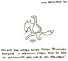 Cartoon: Verschwitzt. (small) by puvo tagged fuchs,gans,fox,goose,hot,heiß,hitze,summer,sommer,sweat,schwitzen,schweiß