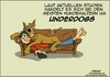 Cartoon: Underdogs (small) by Spanossi tagged hund,underdog,haustiere