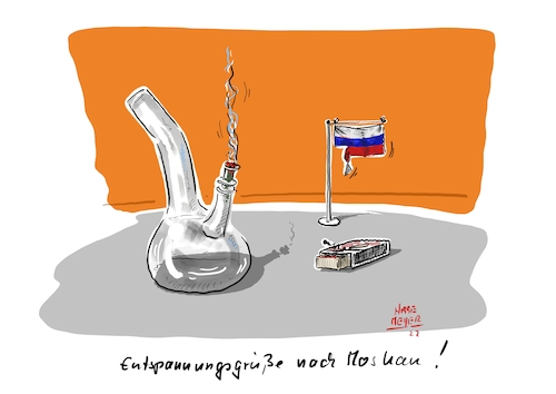 Cartoon: Entspannungsgrüße ... (medium) by Jori Niggemeyer tagged stopputin,stopplawrow,entspannung,bong,haschisch,oligarchen,wladimirputin,lawrow,fckptn,fuckputin,putin,ukrainetoday,ukraine,moskau,kreml,russland,standwithukraine,ukrainewar,humor,joricartoon,niggemeyer,cartooon,cartoonart,illustration,illustrator,karikatur,satire,cartoondrawing,cartoon,stopputin,stopplawrow,entspannung,bong,haschisch,oligarchen,wladimirputin,lawrow,fckptn,fuckputin,putin,ukrainetoday,ukraine,moskau,kreml,russland,standwithukraine,ukrainewar,humor,joricartoon,niggemeyer,cartooon,cartoonart,illustration,illustrator