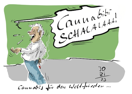 Cartoon: Kiffen für ... (medium) by Jori Niggemeyer tagged cannabis,joint,joints,legal,legalisierung,kiffen,thc,stoned,getstoned,peace,peaceful,satire,humor,jori,joricartoon,joriniggemeyer,niggemeyer,joachimrniggemeyer,karikatur,cartoonart,illustration,illustrator,witzigebilder,lachen,witzig,cartoondrawing,cartoon,cannabis,joint,joints,legal,legalisierung,kiffen,thc,stoned,getstoned,peace,peaceful,satire,humor,jori,joricartoon,joriniggemeyer,niggemeyer,joachimrniggemeyer,karikatur,cartoonart,illustration,illustrator,witzigebilder,lachen,witzig,cartoondrawing,cartoon