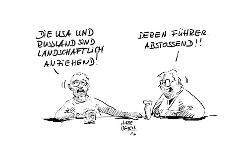 Cartoon: LEADER ... (medium) by Jori Niggemeyer tagged cartoon,joriniggemeyer,trump,putin,usa,russland,fcktrmp,fckptn,verbrechen,cartoon,joriniggemeyer,trump,putin,usa,russland,fcktrmp,fckptn,verbrechen