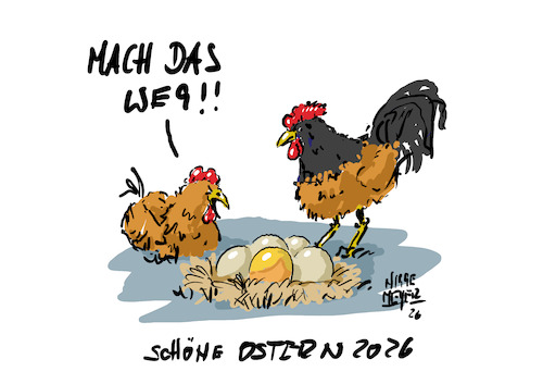 Cartoon: Mach das weg! (medium) by Jori Niggemeyer tagged fucktrump,trump,nokings,usa,niggemeyer,jori,ostern,frieden,fucktrump,trump,nokings,usa,niggemeyer,jori,ostern,frieden