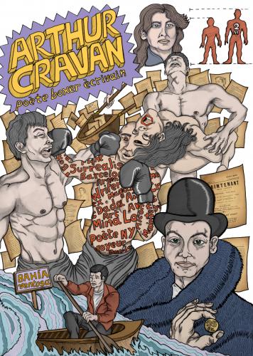 Cartoon: Arthur Cravan (medium) by javierhammad tagged illustration,poet,boxer,dada,surreal,imagination,writer,illustration,illustrationen,surreal,sex,mann,frau,männer,frauen,poet,dada,auto,schriftstelelr