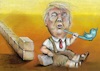 Cartoon: Donald Trump (small) by Riina Maido tagged donald trump