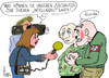Cartoon: Das Interview (small) by thomasH tagged interview,rechtsradikale,intelligenz,öffentlichkeit,flüchtlinge,asyl