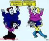 Cartoon: Gender equality (small) by hibo tagged gender,equality