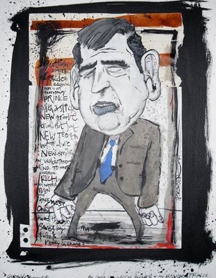 Cartoon: Gordon Brown (medium) by Glyn Crowder tagged brown