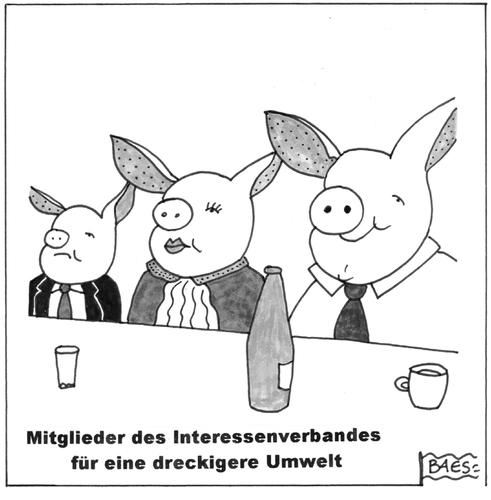 Cartoon: Interessensgemeinschaft (medium) by BAES tagged interessensgemeinschaft,umweltschutz,umwelt,sitzung,schweine,naturschutz,natur,versammlung,vorstand,politik,umweltverschmutzung,interessengemeinschaft,interessen,umweltschutz,umwelt,sitzung,schweine,naturschutz,natur,versammlung,tier,tiere,vorstand,politik,umweltverschmutzung