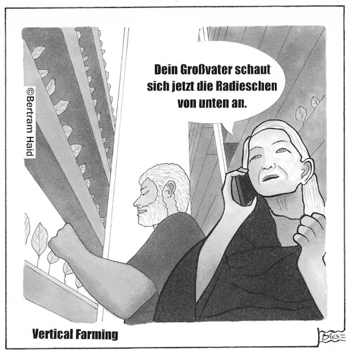 Cartoon: Vertical Farming (medium) by BAES tagged vertical,farmind,nachhaltigkeit,ökologie,garten,grün,pflanzen,anbauen,anbau,landwirtschaft,urban,umwelt,technologie,zukunft,vertical,farmind,nachhaltigkeit,ökologie,garten,grün,pflanzen,anbauen,anbau,landwirtschaft,urban,umwelt,technologie,zukunft