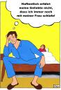Cartoon: Das ewige Dilemma (small) by BAES tagged mann frau ehemann ehefrau ehepaar pärchen sex liebe seitensprung schlafzimmer treue untreue untreu