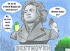 Cartoon: Ludwig van (small) by BAES tagged beethoven,klassik,denkmal,komponist,musik,kunst,tiere,tauben,vögel,ohren,hören