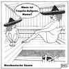 Cartoon: Mexikanische Sauna (small) by BAES tagged sauna,wellness,mutter,tochter,mexiko,tequila,frau,kind,gesundheit