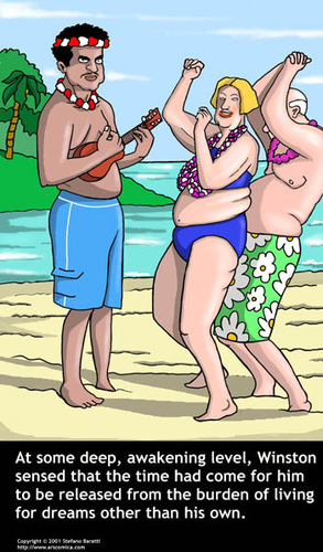 Cartoon: Colonialism revisited (medium) by perugino tagged holidays,vacations,resorts,caribbean