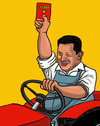 Cartoon: Chavez (small) by perugino tagged chavez,venezuela
