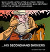 Cartoon: The Marlboro Man (small) by perugino tagged smoking