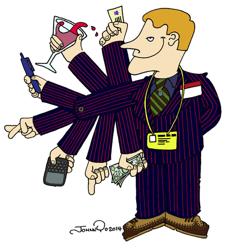 Cartoon: Best Salesman (medium) by JohnnyCartoons tagged business,sales,conman