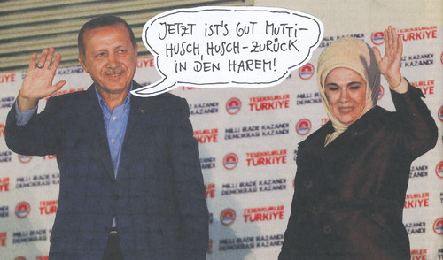 Cartoon: ... (medium) by Andreas Prüstel tagged erdogan