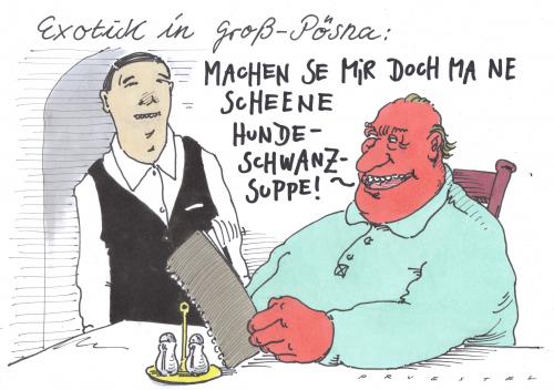 Cartoon: chinarestaurant (medium) by Andreas Prüstel tagged chinesische,küche