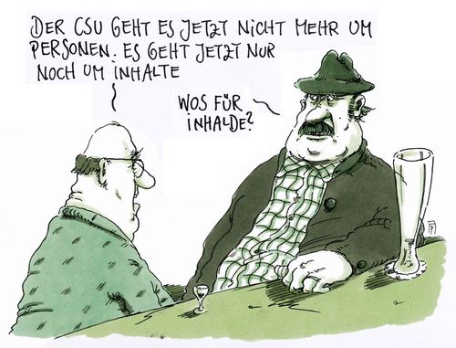 Cartoon: csu-parteitag (medium) by Andreas Prüstel tagged csu,parteitag,bayern,personalien,inhalte,flüchtlingspolitik,obergrenze,cartoon,karikatur,andreas,pruestel,csu,parteitag,bayern,personalien,inhalte,flüchtlingspolitik,obergrenze,cartoon,karikatur,andreas,pruestel