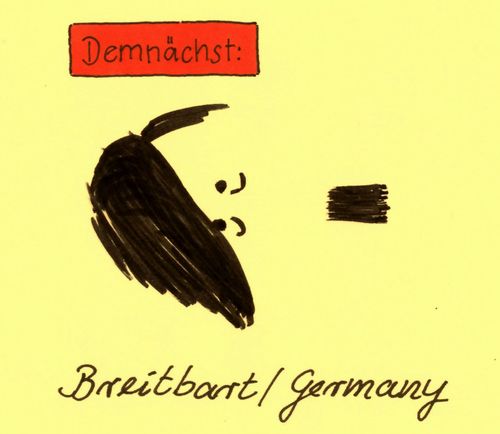 Cartoon: demnächst (medium) by Andreas Prüstel tagged breitbart,news,network,rechtspopulismus,usa,deutschland,cartoon,karikatur,andreas,pruestel,breitbart,news,network,rechtspopulismus,usa,deutschland,cartoon,karikatur,andreas,pruestel