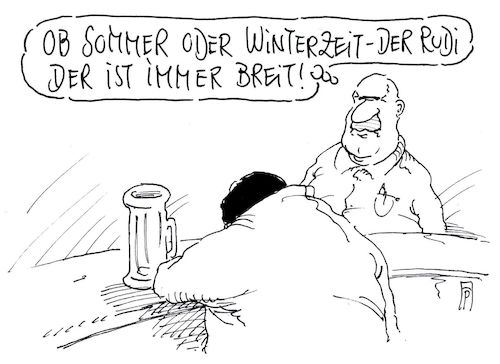 Cartoon: egal (medium) by Andreas Prüstel tagged zeitumstellung,eu,europa,sommerzeit,winterzeit,suff,cartoon,karikatur,andreas,pruestel,zeitumstellung,eu,europa,sommerzeit,winterzeit,suff,cartoon,karikatur,andreas,pruestel