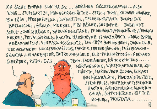 Cartoon: einfach sagen (medium) by Andreas Prüstel tagged allgemeines,geschehen,cartoon,katikatur,allgemeines,geschehen,cartoon,katikatur