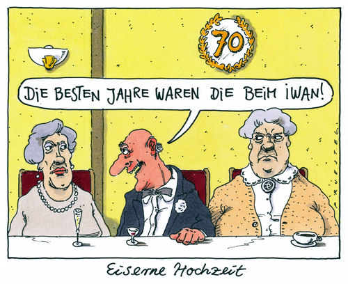 eiserne hochzeit