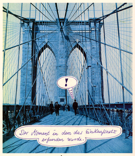 Cartoon: erfindergeist (medium) by Andreas Prüstel tagged brooklynbridge,ny,erfindung,roebling