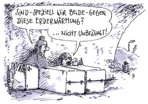 Cartoon: erwärmung (medium) by Andreas Prüstel tagged klimawandel,erderwärmung,weltklimakonferenz,bonn,obdachlosigkeit,cartoon,karikatur,andreas,pruestel,klimawandel,erderwärmung,weltklimakonferenz,bonn,obdachlosigkeit,cartoon,karikatur,andreas,pruestel