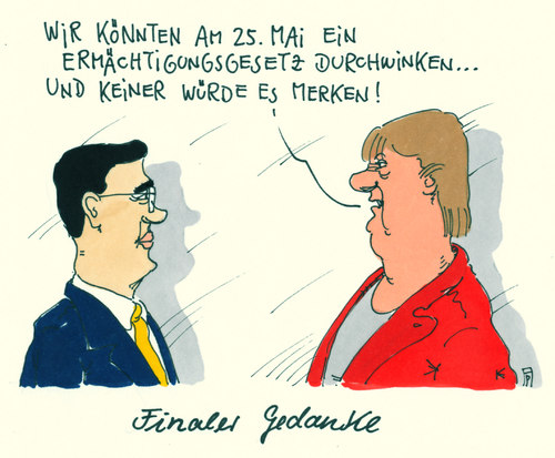 Cartoon: final (medium) by Andreas Prüstel tagged finaltag,champions,league,endspiel,borussia,dortmund,fc,bayern,münchen,ermächtigungsgesetz,parlament,bundestag,angela,merkel,philipp,rösler,cdu,fdp,koalition,cartoon,karikatur,andreas,prüstel,finaltag,champions,league,endspiel,borussia,dortmund,fc,bayern,münchen,ermächtigungsgesetz,parlament,bundestag,angela,merkel,philipp,rösler,cdu,fdp,koalition,cartoon,karikatur,andreas,prüstel