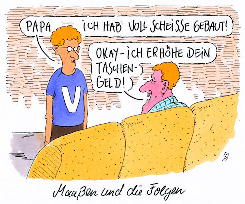 Cartoon: folgenreich (medium) by Andreas Prüstel tagged verfassungschutzpräsident,maaßen,entlassung,beförderung,taschengeld,cartoon,karikatur,andreas,pruestel,verfassungschutzpräsident,maaßen,entlassung,beförderung,taschengeld,cartoon,karikatur,andreas,pruestel