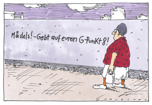 Cartoon: G acht (medium) by Andreas Prüstel tagged acht,treffen,gpunkt,acht,treffen,gpunkt