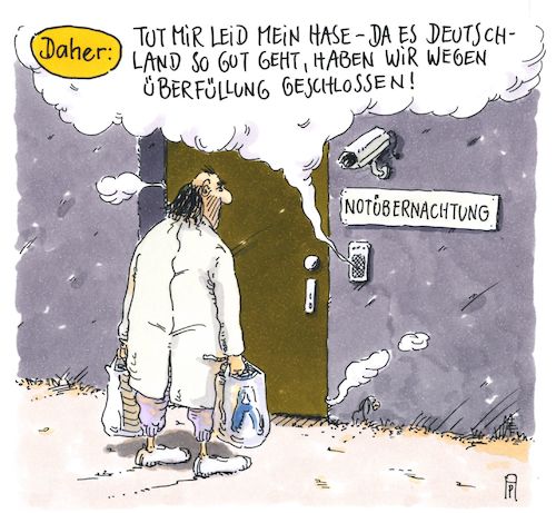 Cartoon: geschlossen (medium) by Andreas Prüstel tagged obdachlosigkeit,armut,deutschland,wirtschaftlicher,erfolg,notübernachtung,cartoon,karikatur,andreas,pruestel,obdachlosigkeit,armut,deutschland,wirtschaftlicher,erfolg,notübernachtung,cartoon,karikatur,andreas,pruestel