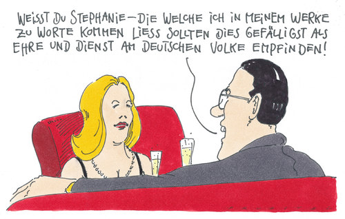Cartoon: guttenbergs daheim (medium) by Andreas Prüstel tagged guttenberg,doktorarbeit,plagiat,guttenberg,doktorarbeit,plagiat