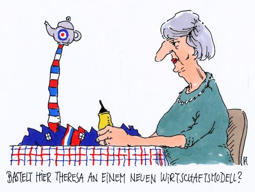 Cartoon: harter brexit (medium) by Andreas Prüstel tagged brexit,theresa,may,harter,eu,binnenmarkt,zollunion,ausstieg,neues,wirtschaftsmodell,cartoon,karikatur,andreas,pruestel,brexit,theresa,may,harter,eu,binnenmarkt,zollunion,ausstieg,neues,wirtschaftsmodell,cartoon,karikatur,andreas,pruestel