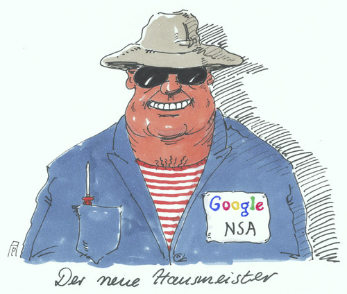 Cartoon: hausmeister (medium) by Andreas Prüstel tagged google,haustechnik,daten,nsa,überwachung,eigenheim,wohnung,hausmeister,privatsphäre,ausspionierung,datenerfassunf,cartoon,karikatur,andreas,pruestel,google,haustechnik,daten,nsa,überwachung,eigenheim,wohnung,hausmeister,privatsphäre,ausspionierung,datenerfassunf,cartoon,karikatur,andreas,pruestel