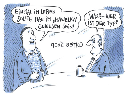 Cartoon: hawelka (medium) by Andreas Prüstel tagged wien,cafe,hawelka,kaffee,coffee,shop,humosexuallität,schwul,eifersucht,cartoon,karikatur,andreas,pruestel,wien,cafe,hawelka,kaffee,coffee,shop,humosexuallität,schwul,eifersucht,cartoon,karikatur,andreas,pruestel