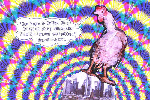 Cartoon: heute (medium) by Andreas Prüstel tagged jetztzeit,helden,zitat,hans,schödel,collage,andreas,prüstel,jetztzeit,helden,zitat,hans,schödel,collage,andreas,prüstel