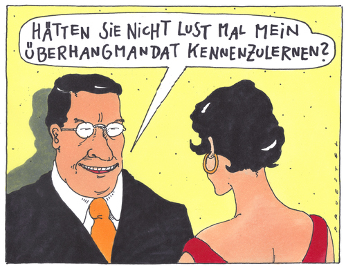 Cartoon: im angebot (medium) by Andreas Prüstel tagged bundestagswahl,cdu,fdp,anmache,bundestagswahl,cdu,fdp,anmache,wahl,wahlen,überhangmandat,mandat