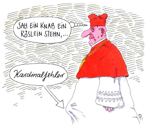 Cartoon: Kardinalfehler (medium) by Andreas Prüstel tagged katholische,kirche,kardinal,pell,australien,kindesmissbrauch,verurteilung,cartoon,karikatur,andreas,pruestel,katholische,kirche,kardinal,pell,australien,kindesmissbrauch,verurteilung,cartoon,karikatur,andreas,pruestel