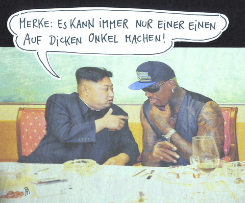 Cartoon: kim jong unsinn (medium) by Andreas Prüstel tagged kim,jong,un,nordkorea,onkel,onkelmord,dennis,rodman,usa,basketball,collage,cartoon,andreas,pruestel,kim,jong,un,nordkorea,onkel,onkelmord,dennis,rodman,usa,basketball,collage,cartoon,andreas,pruestel