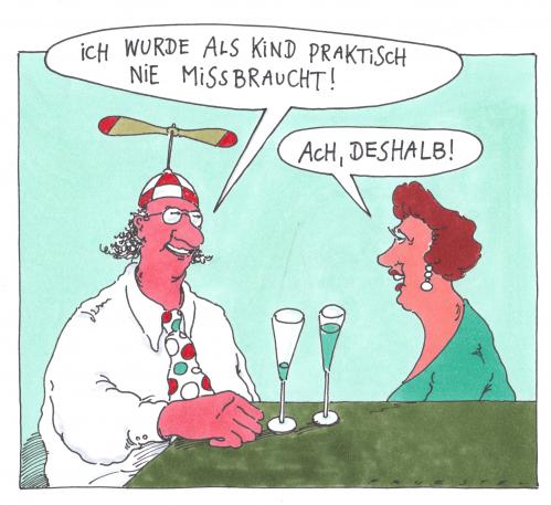 Cartoon: kindheit (medium) by Andreas Prüstel tagged kindesmissbrauch,karlsson vom dach,kindheit,kindesmissbrauch,häusliche gewalt,familienkreis,familiendrama,familie,elternhaus,kindesmisshandlung,jugendhilfe,kinderhilfe,kinder,propellor,kopfbedeckung,hut,mode,aussehen,image,erscheinungsbild,bar,kneipe,clown,vergangenheit,erinnerung,mobbing,entwicklung,erwachsen,persönlichkeit,identität,psyche,schaden,prägung,hänseln,auslachen,außenseiter,sozialverhalten,soziologie,psychologie,norm,karlsson,vom,dach,häusliche,gewalt