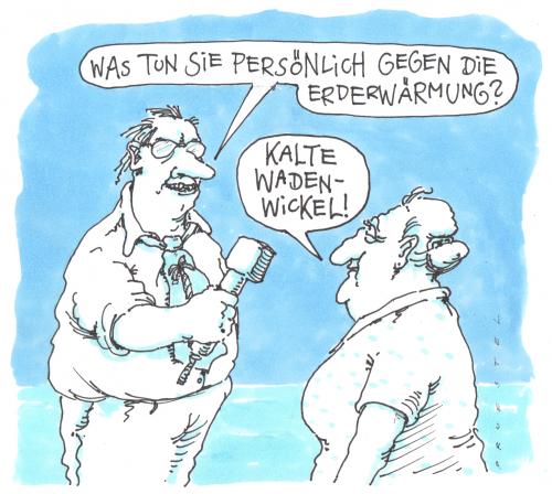 Cartoon: klimawandel (medium) by Andreas Prüstel tagged erderwärmung,klimaschutz,erderwärmung,klimaschutz,klima,c02ausstoss,co2,global warming,globale erwärmung,klimawandel,ozonloch,ressourcen,treibhauseffekt,smog,umwelt,umweltpolitik,umweltpolitiker,umweltschutz,umweltverschmutzung,umweltzerstörung,wetter,natur,interview,reporter,journalist,wadenwickel,prävention,global,warming,globale,erwärmung