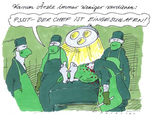 Cartoon: kunstpause (medium) by Andreas Prüstel tagged gesundheitswesen,operation,schlaf,gehalt,gesundheitswesen,operation,krankenhaus,schlafen,schlaf,überstunden,ärzte,arzt,doktor,op,gesundheit,gehalt,gehälter,einkommen,job,beruf,karriere,verdienst