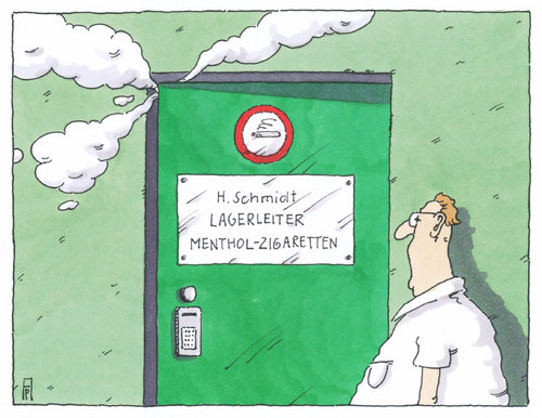 Cartoon: menthol zigaretten (medium) by Andreas Prüstel tagged eu,verbot,mentholzigaretten,altkanzler,helmut,schmidt,hortung,vorratsanlegung,cartoon,karikatur,andreas,pruestel,eu,verbot,mentholzigaretten,altkanzler,helmut,schmidt,hortung,vorratsanlegung,cartoon,karikatur,andreas,pruestel