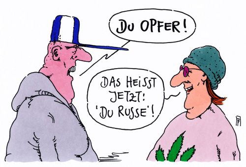 Cartoon: opfer (medium) by Andreas Prüstel tagged opfer,opferrolle,russland,doping,staatsdoping,olympia,leichtathletik,ausschluß,ioc,rio,cartoon,karikatur,andreas,pruestel,opfer,opferrolle,russland,doping,staatsdoping,olympia,leichtathletik,ausschluß,ioc,rio,cartoon,karikatur,andreas,pruestel