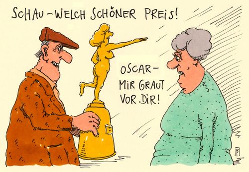 Cartoon: oscar (medium) by Andreas Prüstel tagged oscar,preisverleihung,usa,film,kino,preis,cartoon,karikatur,andreas,pruestel,oscar,preisverleihung,usa,film,kino,preis,cartoon,karikatur,andreas,pruestel